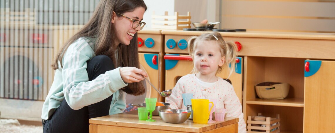 Erzieher / Kinderpfleger (m/w/d) in Teilzeit – Betriebskrippe, 2. Bild